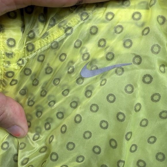 NIKE USA London 2012 Olympic Translucent Volt Windbreaker Jacket SMALL - Picture 4 of 6